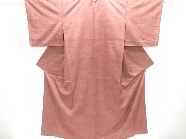 JAPANESE KIMONO / TSUMUGI / WOVEN BOKASHI PATTERN